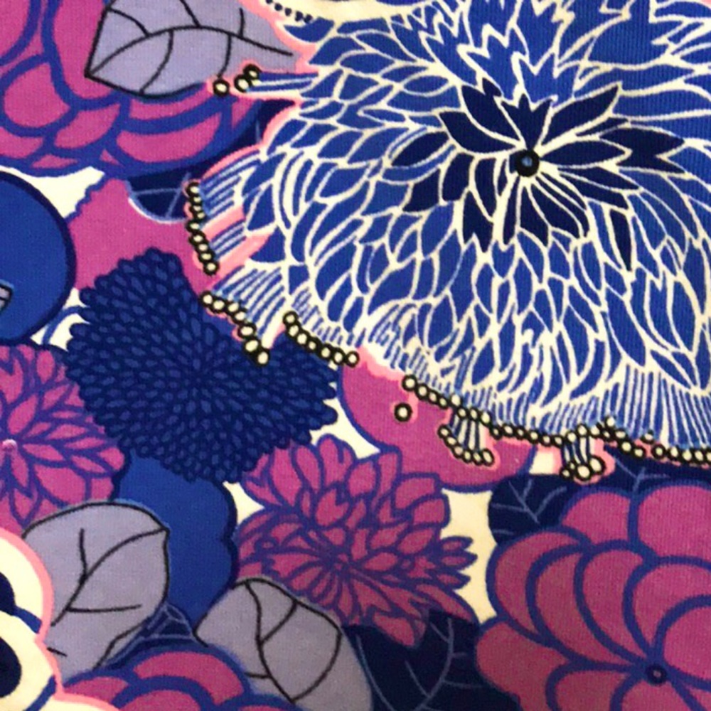 T by Talbots Floral Print Stretch Skort - Picture 10 of 10